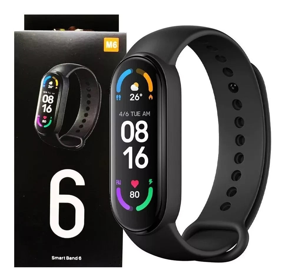 ✨ Smartband M6 — Tu aliado de bienestar y estilo