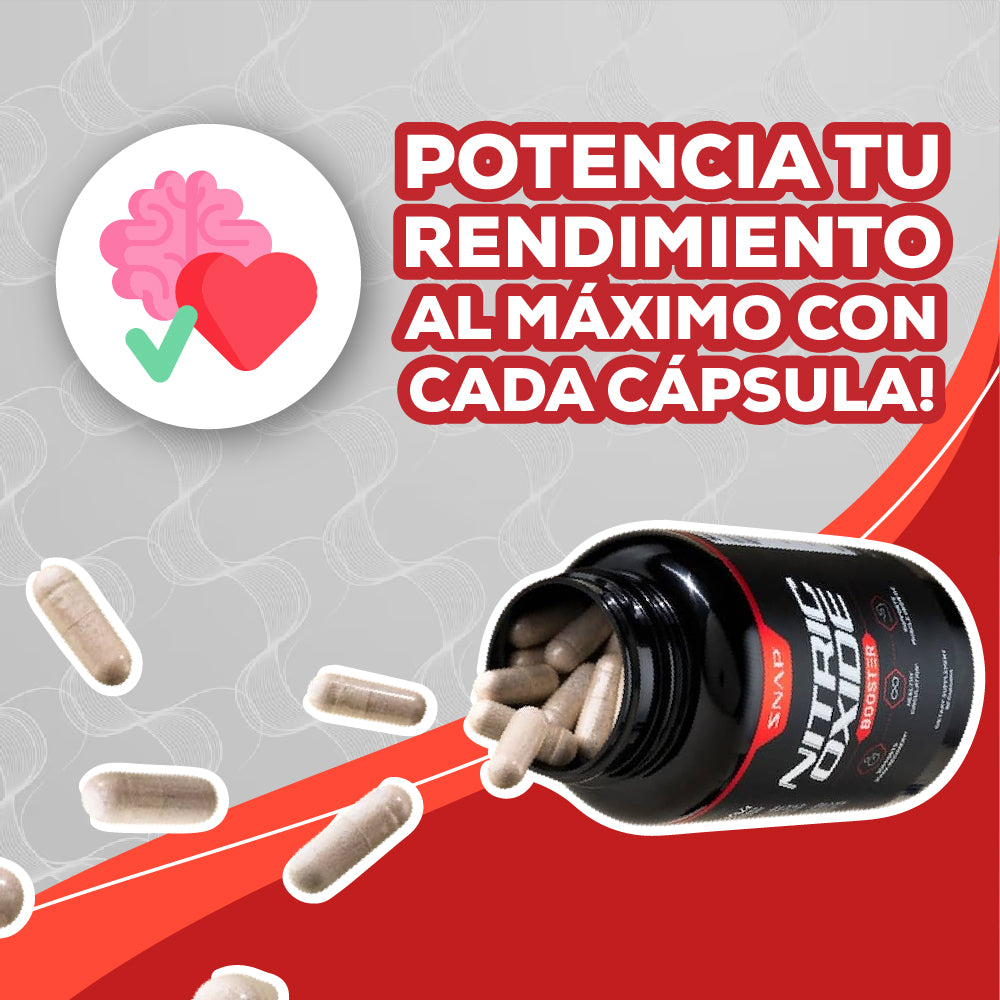 🏋️‍♂️ Nitric Oxide Booster – Potencia tu rendimiento