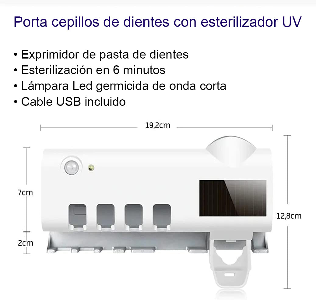 ⭐Soporte Esterilizador De Cepillos⭐