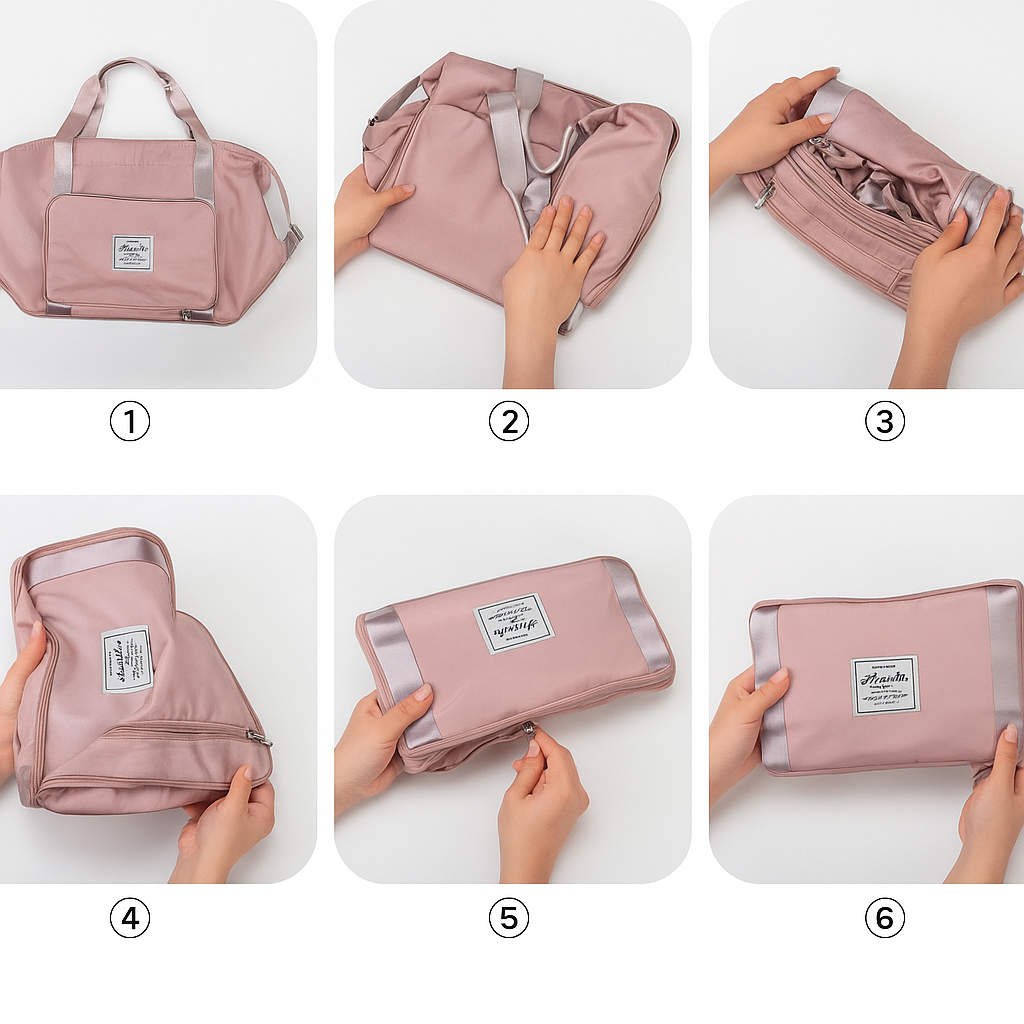 🧳 Bolso Viajero Plegable Expandible Multi